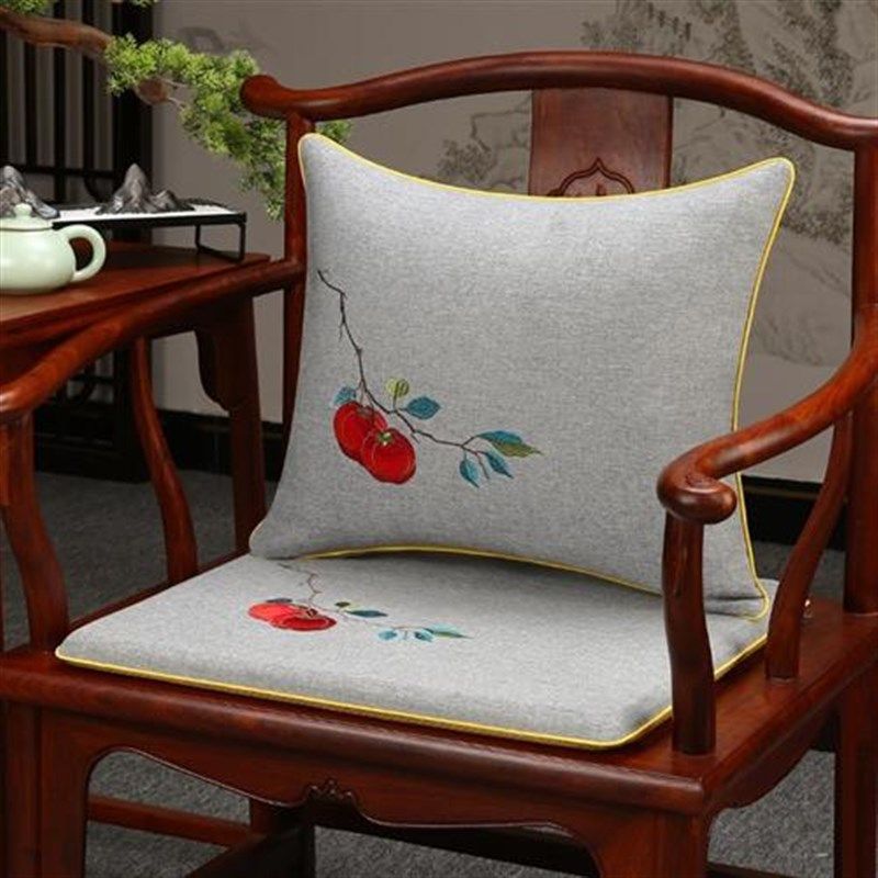 中式椅垫红木沙发坐垫古典实木家具椅子垫子圈椅茶椅餐椅座垫定,居家布艺,椅垫,淘宝优惠券,粉丝福利购,淘宝优惠卷