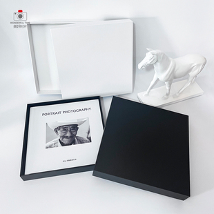 定制作色艺术微喷摄影作品集画册个人艺术写真肖像照片做相册本