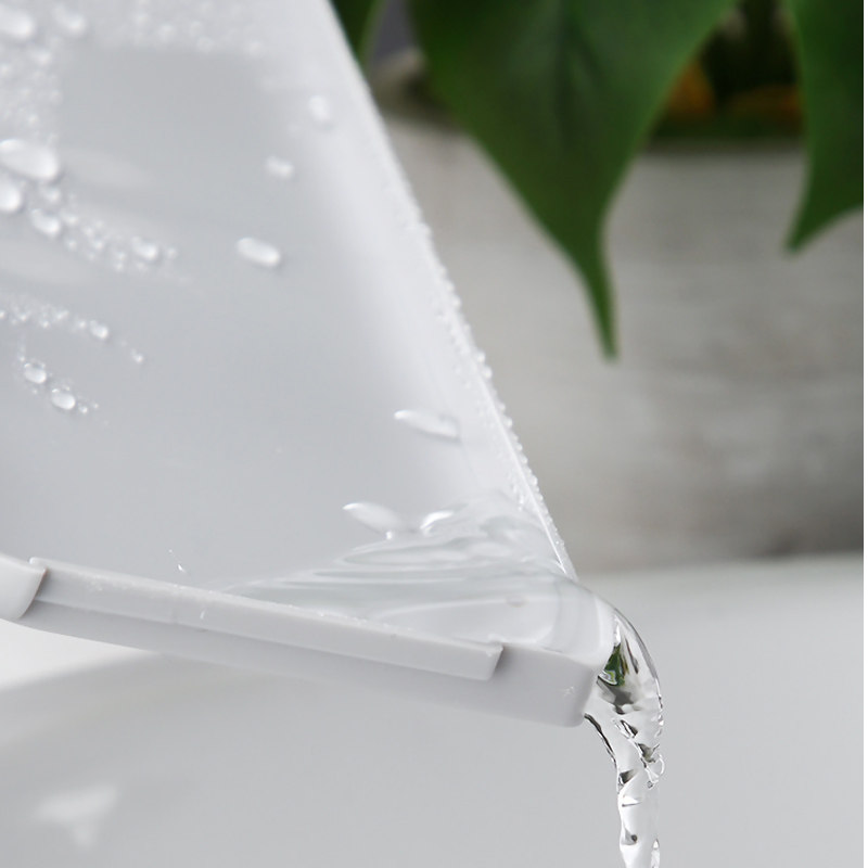 沥水肥皂盒壁挂香皂架家用塑料创意卫生间层皂托免打孔肥皂架子