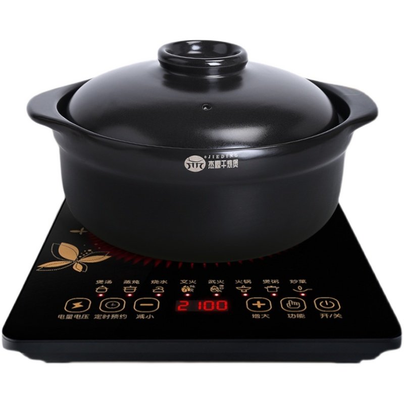 电磁炉专用砂锅熬药陶瓷煲仔饭小沙锅炖锅汤锅燃气灶通用米线汤煲