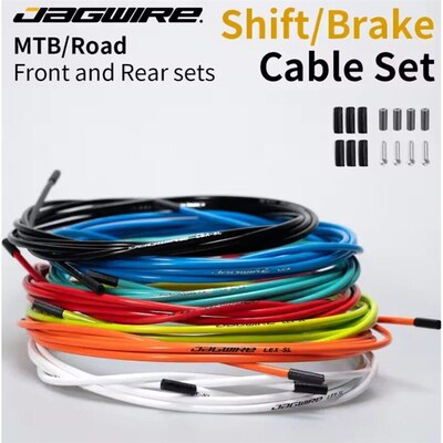 Jagwire Oil-filled Bike Brake/ Shift Cable Kit Galvanized St