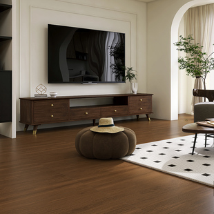 罗浮威尔柔光肌肤釉原木风木纹瓷砖7x10客厅卧室仿实木地板砖