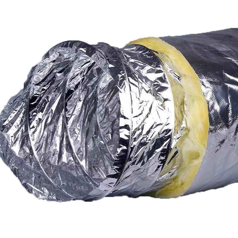 玻纤布保温软管 铝箔保温软管玻璃纤维中央空调专用通风管冷风管,基础建材,管道隔热保温套,淘宝优惠券,粉丝福利购,淘宝优惠卷