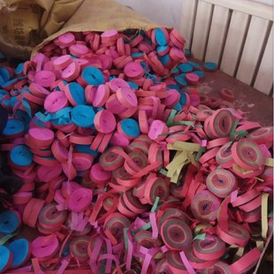 电子礼花耗材电子礼炮彩花彩带婚庆礼花礼花白喜彩花弹