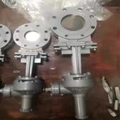 Z573W 10R伞齿轮316不P锈钢明杆刀型闸阀719DN5 900防腐0蚀酸耐碱