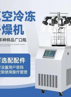 小型电加热 冻干机LGJ-10NS冷冻干燥机 真空冷冻干燥机小型冷干机