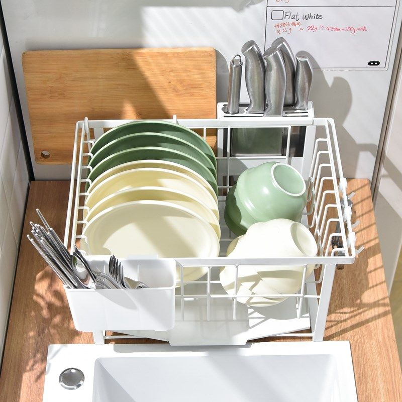 水槽碗架沥水架厨房晾放碗盘置物架碗碟沥水收纳洗碗池台面沥水篮,厨房/烹饪用具,厨房置物架/置物柜/角架,淘宝优惠券,粉丝福利购,淘宝优惠卷