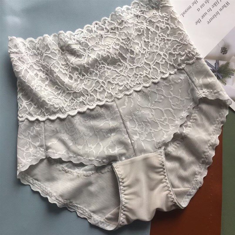 性感蕾丝收腹裤女三角裤提臀高腰防卷边薄款紧身收腰塑身裤棉裆女,女士内衣/男士内衣/家居服,女三角裤,淘宝优惠券,粉丝福利购,淘宝优惠卷