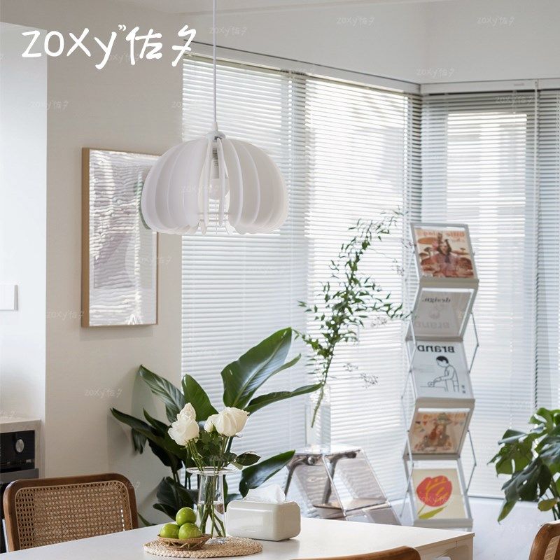zoxy佐夕 南瓜餐厅吊灯vintage中古北欧网红民宿房间卧室餐桌灯具,家装灯饰光源,餐厅吊灯,淘宝优惠券,粉丝福利购,淘宝优惠卷