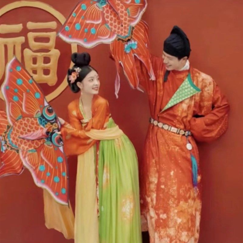 新唐宫夜宴主题唐装古风俏皮中式婚纱汉服拍照摄影手提鱼灯笼道具,家居饰品,装饰摆件,淘宝优惠券,粉丝福利购,淘宝优惠卷