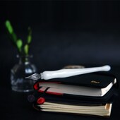 Pen 蘸水笔绘画钢笔Glass 七十二号笔家 彩墨试色高纯度玻璃笔