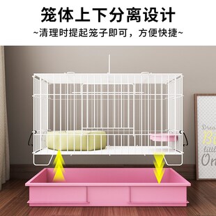 兔子笼子家用大号空间养兔专用笼窝新式带厕所自动清粪宠物兔笼子