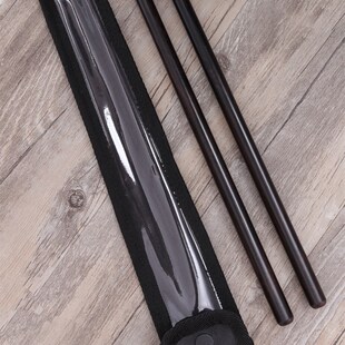 黑檀木堂鼓棒实木鼓槌鼓锤儿童成人小鼓敲鼓棒一对打鼓棒送收纳袋