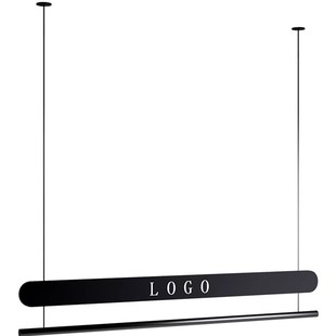 男女装店悬挂吊架展示架可定做logo吊顶挂架服装挂衣架吊挂货架黑