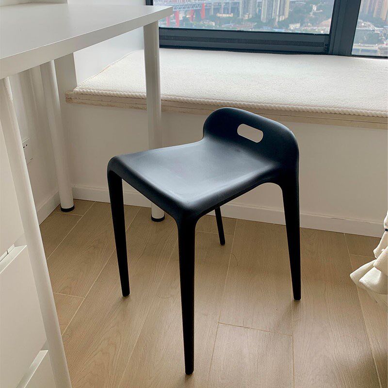 极简化妆凳轻奢高级感高颜值梳妆台专用凳子女生卧室梳妆椅无靠背