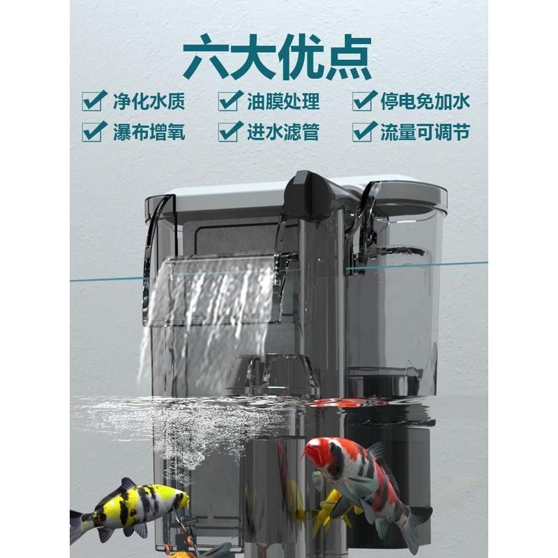鱼缸过滤器免换水外置小型流水简易滤芯净水水循环上部背挂式壁挂,宠物/宠物食品及用品,桌面缸,淘宝优惠券,粉丝福利购,淘宝优惠卷
