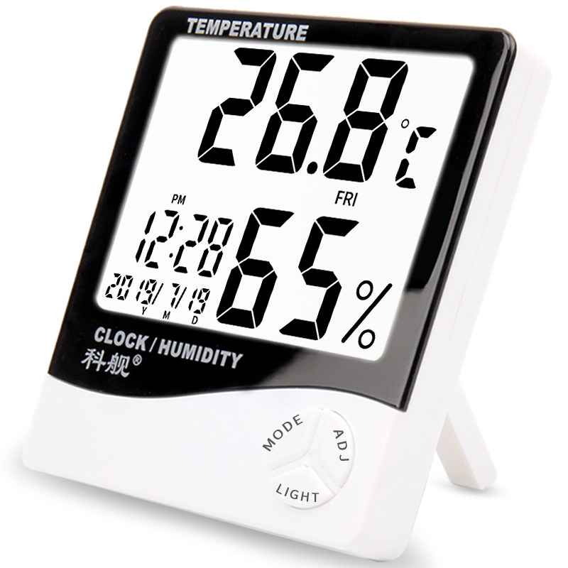 科舰家用电子精准温湿度计室内高精度干湿婴儿房壁挂式电子温度计