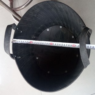 包邮建筑用灰桶轮胎橡胶桶工地皮桶灰盆五金工具斗工厂土杂槽抗摔