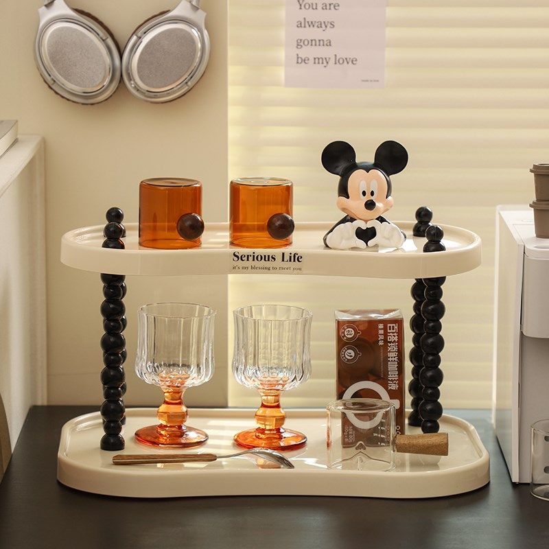 高级感杯子收纳置物架桌面多层茶杯水杯架子轻奢家用咖啡杯收纳架,家庭/个人清洁工具,杯架,淘宝优惠券,粉丝福利购,淘宝优惠卷