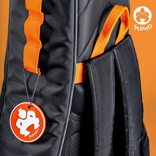 SUMO加厚贝斯电木吉他民谣琴包超轻防震防水双肩背包贝司Bass琴盒