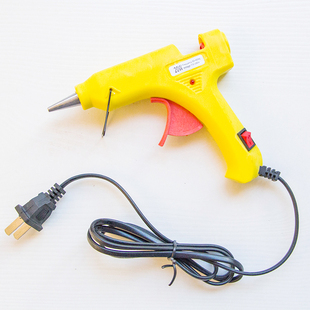 包邮不织布手工布艺家用热熔胶枪20w工具配7mm胶棒彩色高粘强力