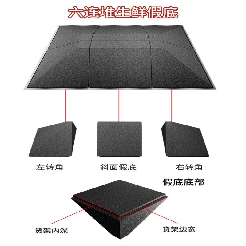 超市生鲜泡沫假底水果蔬菜货架专用堆头泡沫假底垫板货架陈列中岛,商业/办公家具,货架附件/货架配件/洞洞板配件,淘宝优惠券,粉丝福利购,淘宝优惠卷