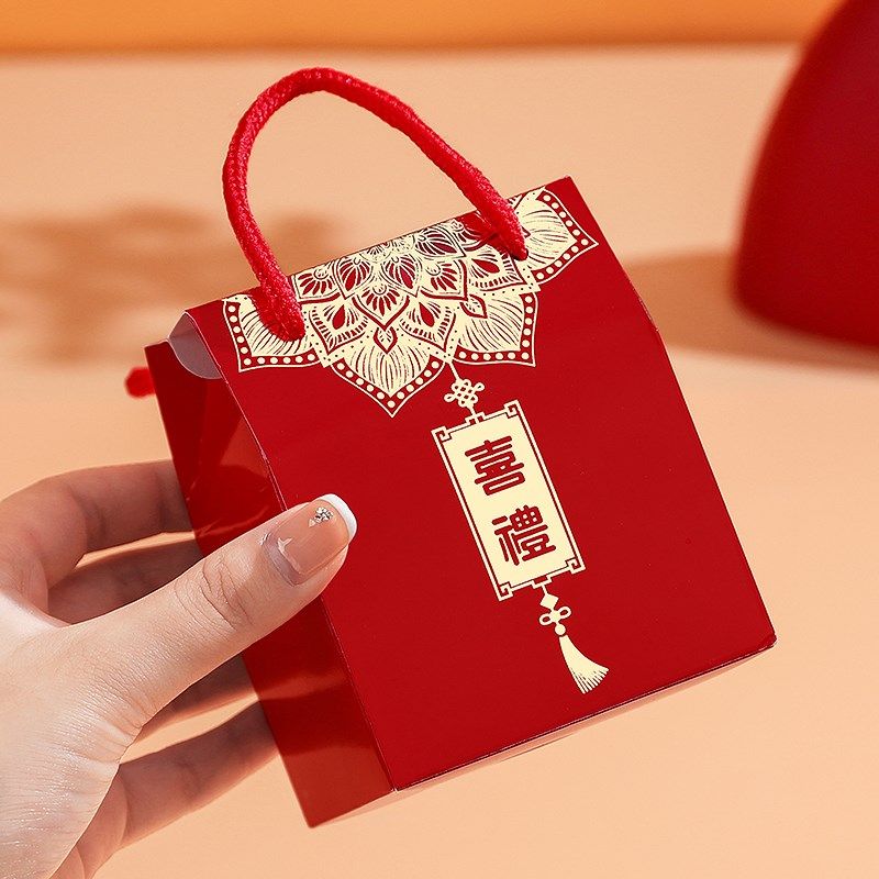 高级感手提小礼盒结婚喜糖盒子婚礼伴手礼袋喜糖盒糖果包装盒空盒,节庆用品/礼品,糖盒/糖盒配件,淘宝优惠券,粉丝福利购,淘宝优惠卷