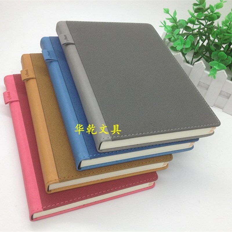 包邮 杉友分类笔记本文具加厚索引记事本标签商务办公学生皮面本