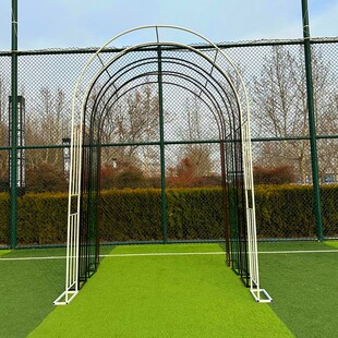 拱门爬藤架花架户外庭院花园月季支架铁线莲绿萝葡萄架花门装饰