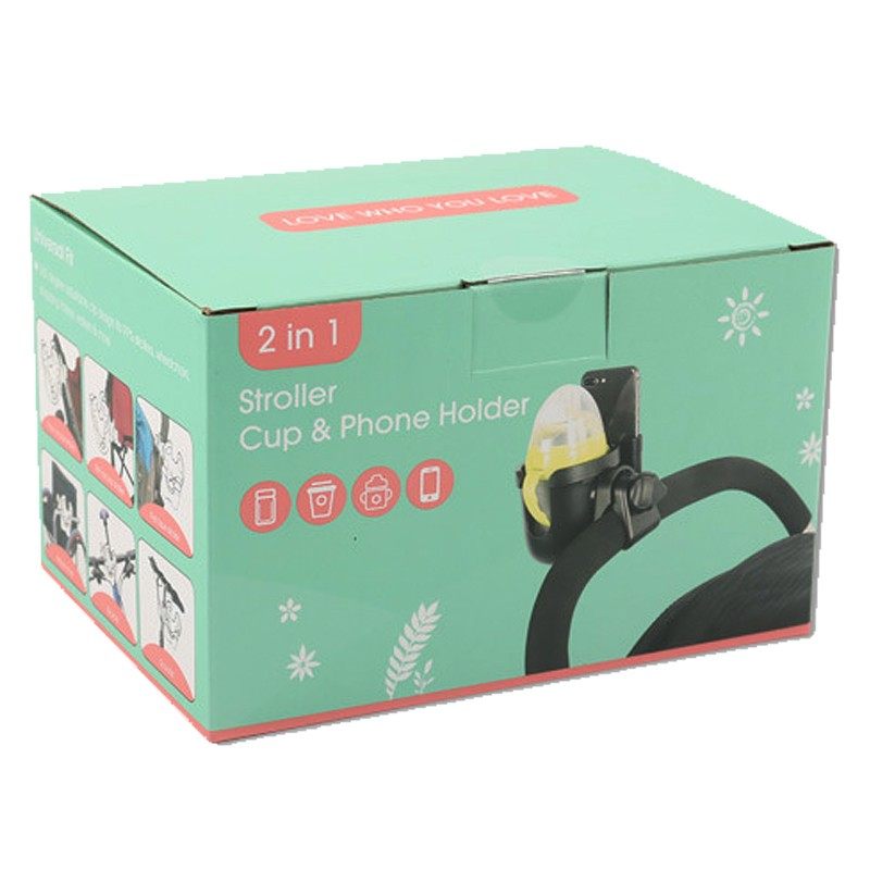 婴儿推车通用杯架双耳手柄奶瓶手机二合一水杯架宝宝伞车推车配件,婴童用品,推车配件,淘宝优惠券,粉丝福利购,淘宝优惠卷