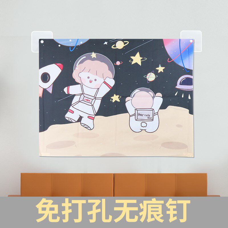 幕布固定挂钩免打孔客厅壁挂式投幕布