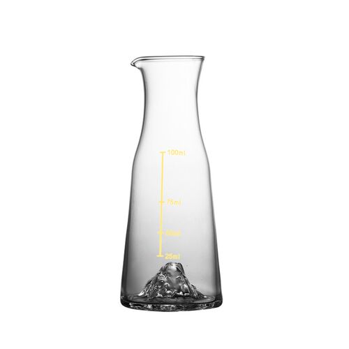 格凌兰时尚创意时尚冰山分酒壶家用白酒刻度玻璃分酒器红酒醒酒器