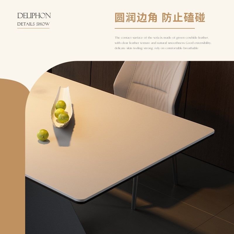 岩板餐桌长方形小户型家用极简靠墙岛台可收纳椅子德利丰岩板餐桌,住宅家具,岩板餐桌,淘宝优惠券,粉丝福利购,淘宝优惠卷