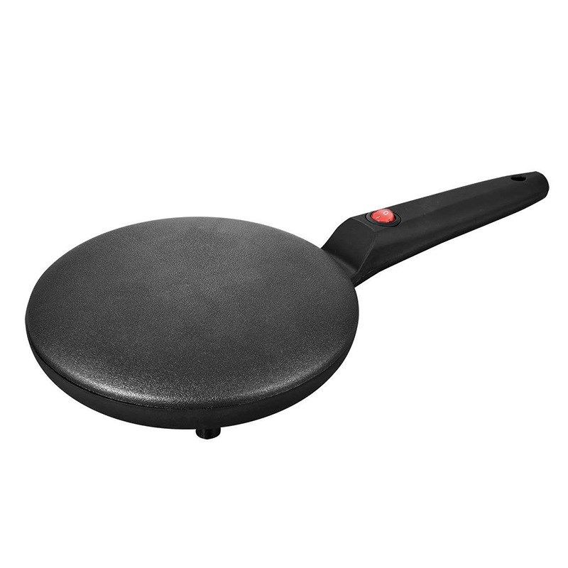 220V110V电压小型煎饼机电饼铛单面加热家用烙饼锅薄饼机出口北美