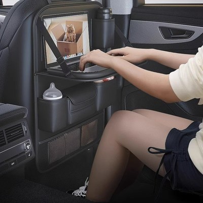 奔驰汽车CE级E300LC200GLC260GLB车载椅背置物架后背收纳袋小桌板