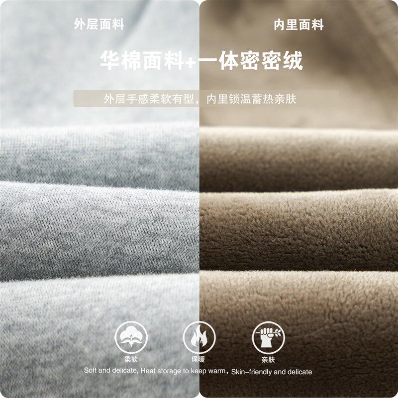 男童加厚加绒卫衣秋冬装2024新款儿童一体绒保暖套头上衣男孩打底