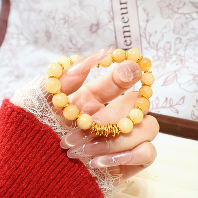 福韵天玺铜合金黄色女款手链