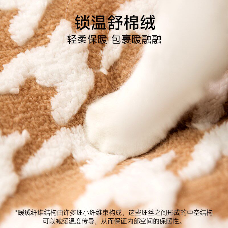 狗窝冬天保暖封闭式安全感冬季狗狗睡觉的窝狗床四季通用可拆洗窝