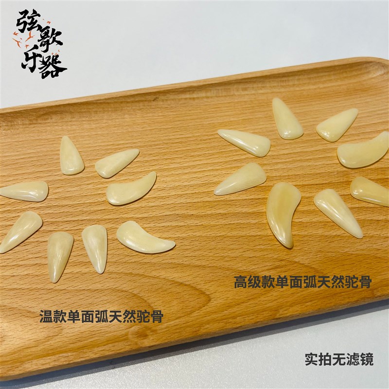 纯天然精品高级驼骨古筝指甲 高音质耐磨入门专业演奏款古筝义甲