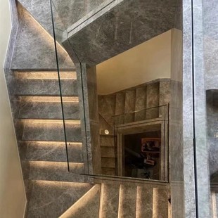 天然大理石门槛石过门石窗台人造石飘窗淋浴房挡水条踏步半墙石材