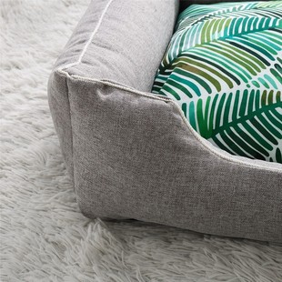 主子家 狗窝猫窝可拆洗四季通用 小型犬泰迪狗垫 网红狗床宠物窝