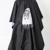 发廊专用美发烫染围布防水焗油烫发洗发加厚披肩家用染发围布