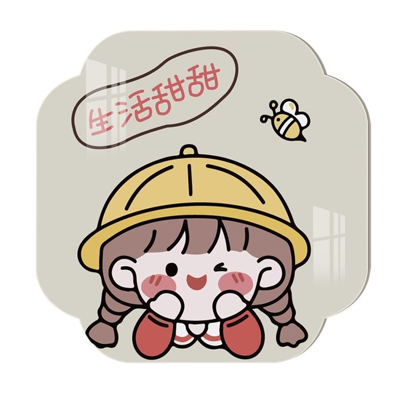 卡通可爱风创意遮丑墙贴3d立体亚克力房间卧室客厅墙面遮挡装饰贴,家居饰品,涂鸦墙贴,淘宝优惠券,粉丝福利购,淘宝优惠卷