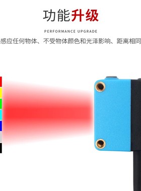 方形背景抑制红外线感应光电开关E3Z-LS61-BGS漫反射传感器感应器
