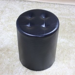 换鞋凳小凳子高矮沙发凳搁脚凳加高梳妆凳皮圆墩子屁蹲非储物脚踏