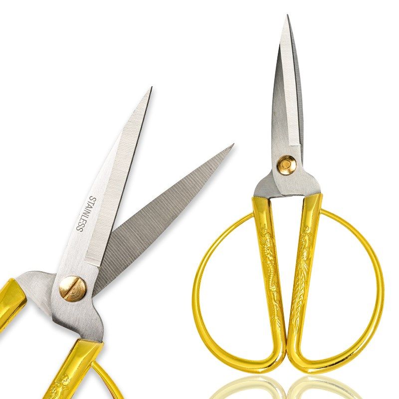 龙凤剪刀不锈钢尖头家用开 业庆典用品裁剪剪彩 彩喜事大中小,居家布艺,剪刀,淘宝优惠券,粉丝福利购,淘宝优惠卷