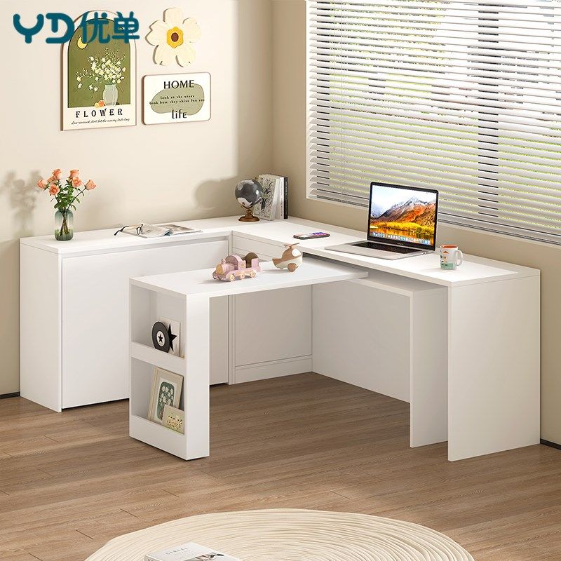 转角书桌单人床一体组合午休折叠床可旋转双人电脑桌隐形床CH29,住宅家具,可折叠床,淘宝优惠券,粉丝福利购,淘宝优惠卷