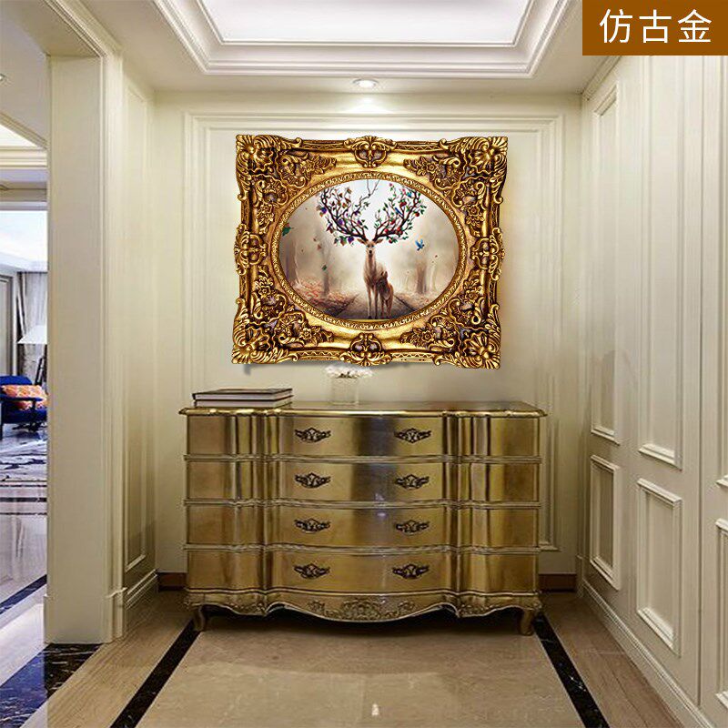 欧式复古20寸相框画框油画框影楼结婚婚庆装饰框婚纱照摆台挂墙框
