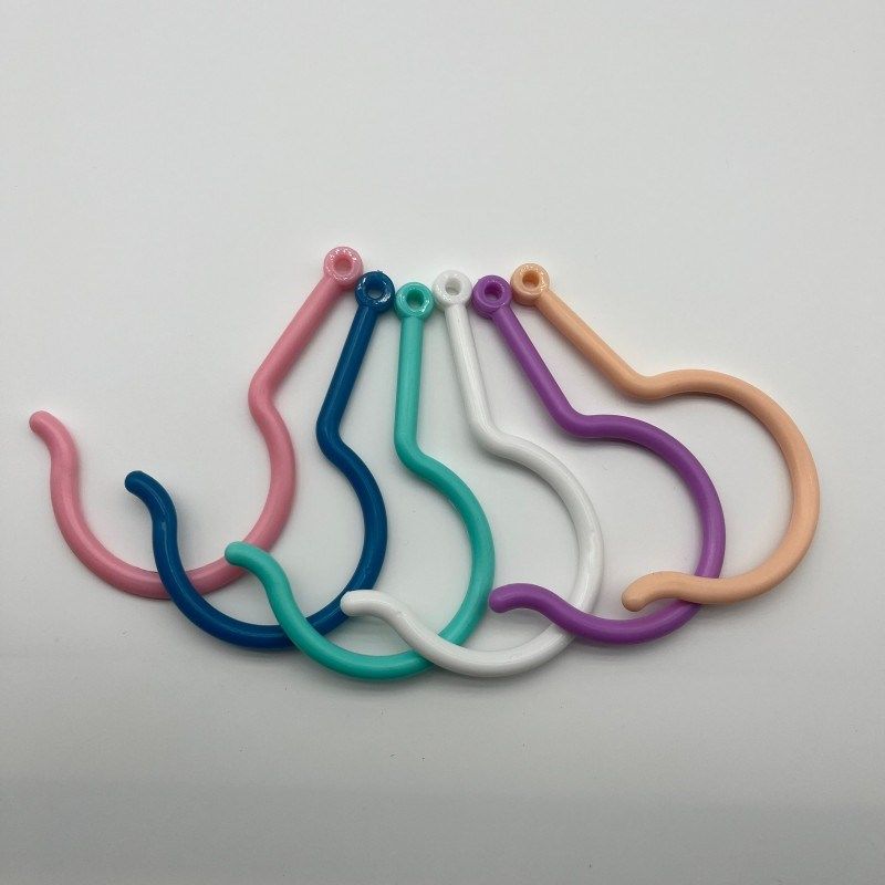 蚊帐钩挂钩免打孔窗帘家用塑料帐钩学生宿舍床帘配件挂钩吊钩帐纱