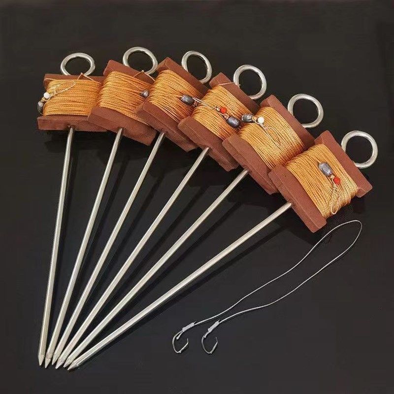 甲鱼钩套装地插全套黑鱼钩鲶鱼钩王八钩鳖钩甲鱼针线组直钩成品,户外/登山/野营/旅行用品,鱼钩,淘宝优惠券,粉丝福利购,淘宝优惠卷